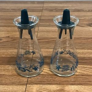 Pyrex Salt and Pepper Shakers